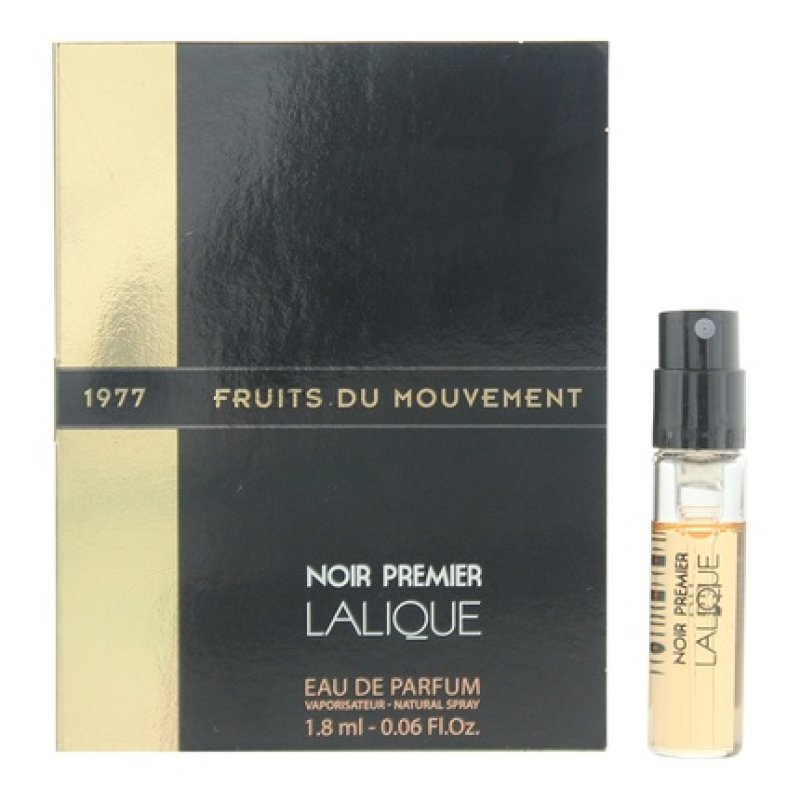 Lalique Noir Premier Fruits De Mouvement Eau De Parfum Vial 18ml
