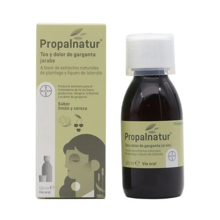 Bayer Propalnatur Cough and Sore Throat Syrup Lemon and Cherry Flavor 120ml