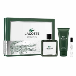 Lacoste Original Eau De Parfum Spray 100ml Set of 3 Pieces