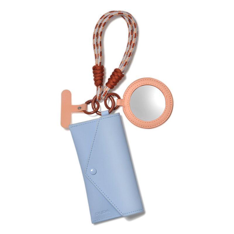 PUPA Milano 070079A003 coffret manucure et maquillage Beige, Bleu clair Elastane, Verre, Métal, Polyester,