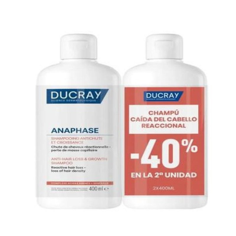 Ducray Anaphase Reactiv Shampoo 2 x 400ml