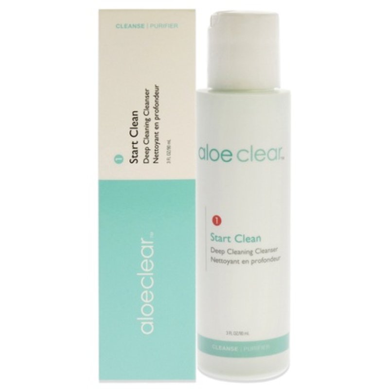 Aloette Aloeclear Start Clean Deep Cleaning Cleanser for Unisex 3 oz