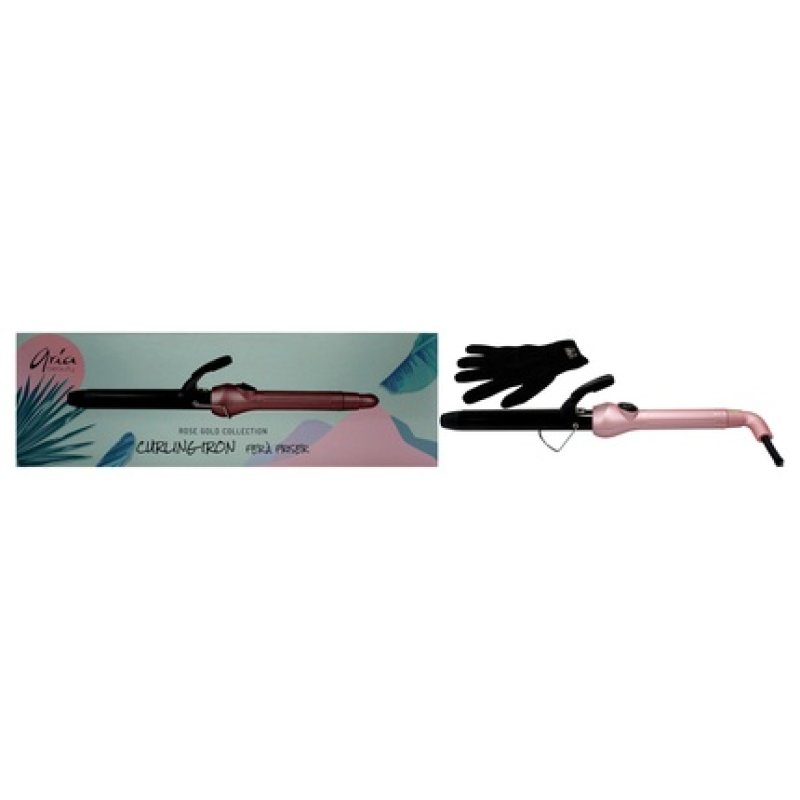 Aria Beauty 1 Inch Curling Iron in Rose Gold