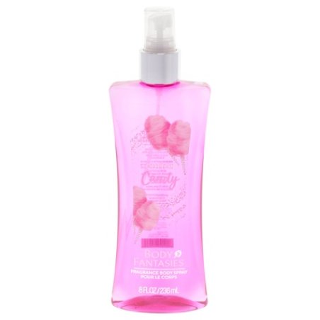 Body Fantasies Cotton Candy Fragrance Body Spray for Women 8 oz
