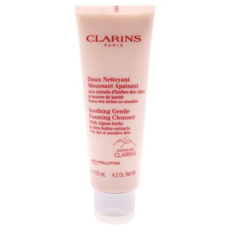 Clarins Soothing Gentle Foaming Cleanser for Unisex 4.2 oz