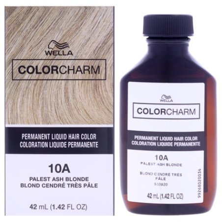 Wella Color Charm Permanent Liquid Hair Color 1030 10A Palest Ash Blonde 1.42 oz