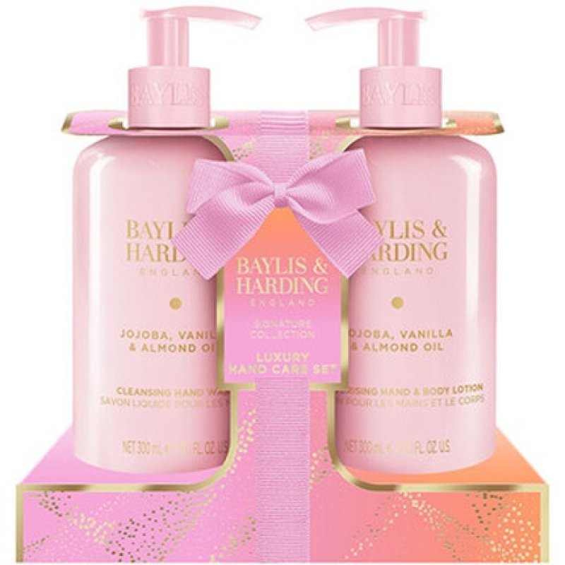 Baylis & Harding Hand and Body Care Set with Jojoba, Vanilla, and Almond Oil