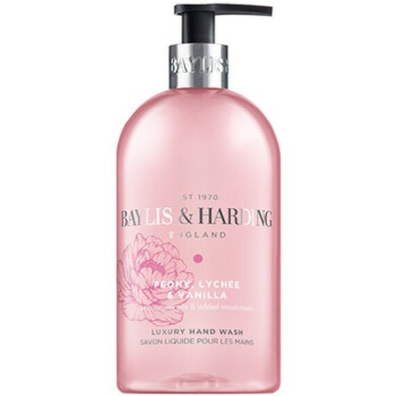 Baylis & Harding Peony, Lychee & Vanilla Hand Wash 500ml