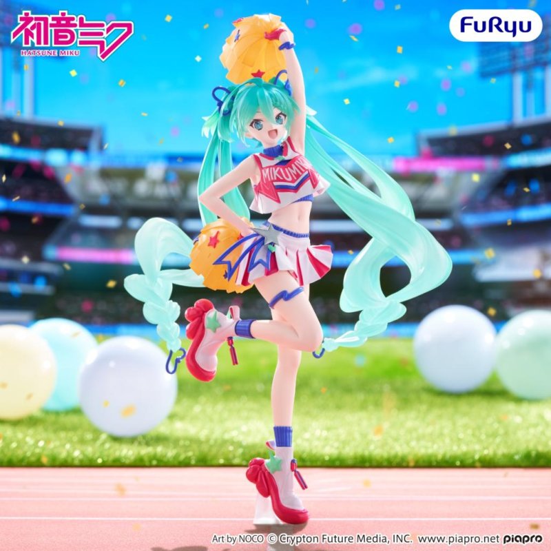 HATSUNE MIKU - Cheerleader - Statuette Muchute 22cm