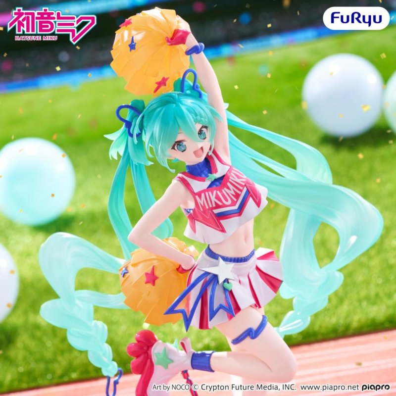 HATSUNE MIKU - Cheerleader - Statuette Muchute 22cm