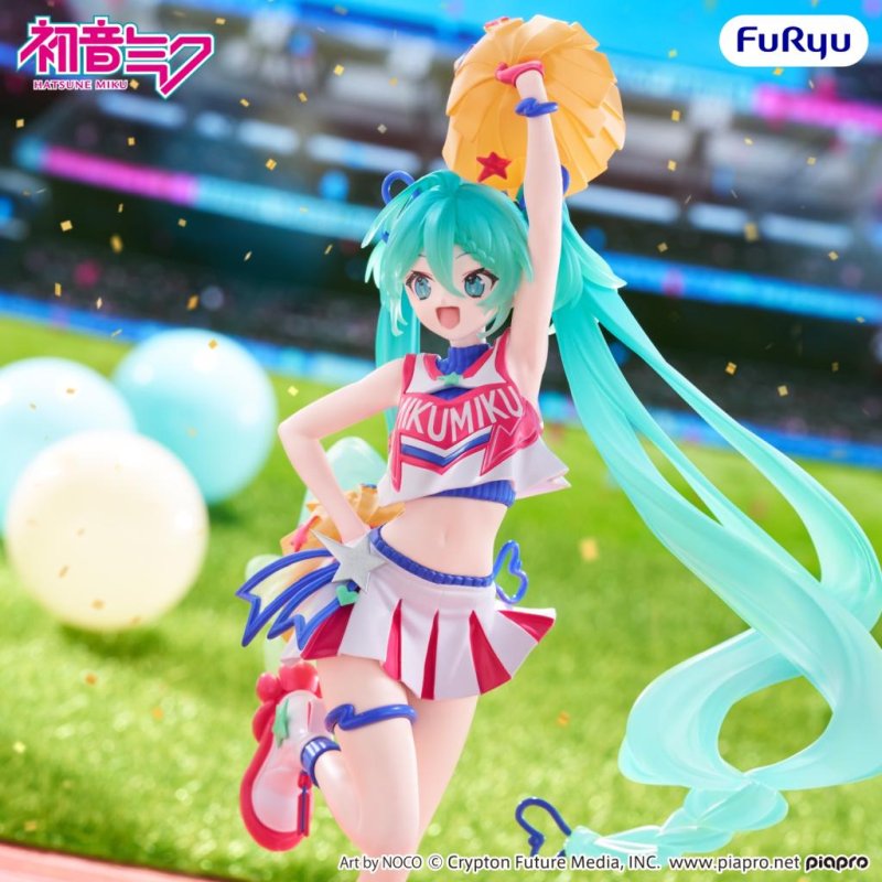 HATSUNE MIKU - Cheerleader - Statuette Muchute 22cm