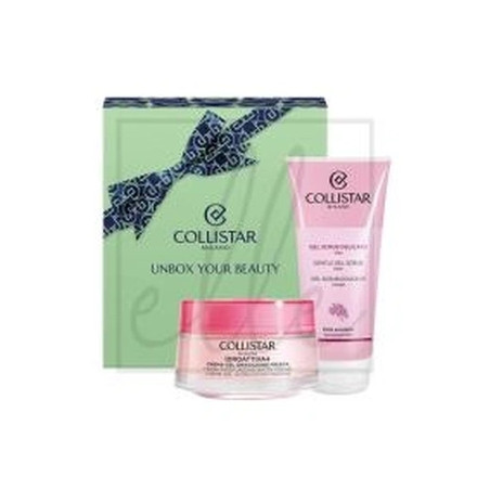 Set Collistar Unbox Your Beauty Idroattiva Fresh Hydrating Cream 50ml Gentle Scrub 100ml