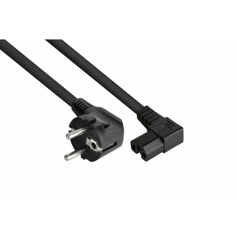 Kabelmeister SK0151-S018 power cable Black 1.8 m Power plug type E F IEC C15