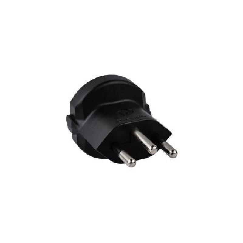 Kabelmeister SKA-6002PS cable gender changer Swiss mains plug type J Black