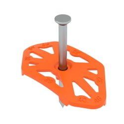 Obo Bettermann 2222850 cable clamp Orange 100 pc(s)