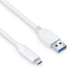 PureLink USB-C auf USB-A Kabel - 3.1 Gen 1, 3A, 5G - iSerie - wei - 1,50m