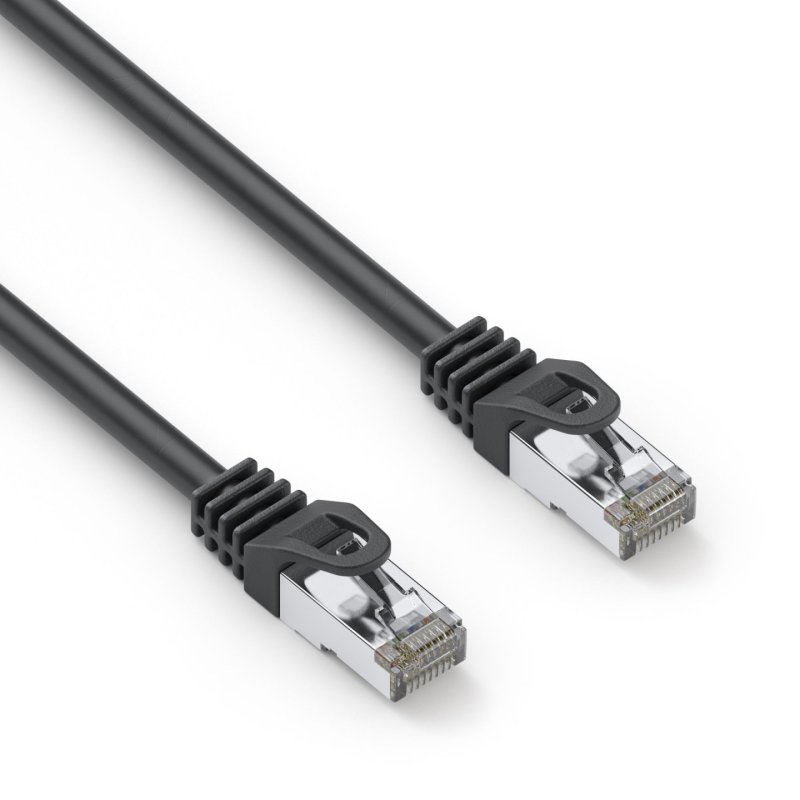 PureLink IQ-PC1000-015 networking cable Black 1.5 m Cat6a S/FTP (S-STP)