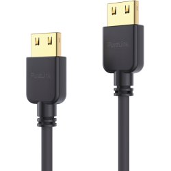 PureLink HDMI Kabel - PureInstall - Slim 1,00m - Schwarz