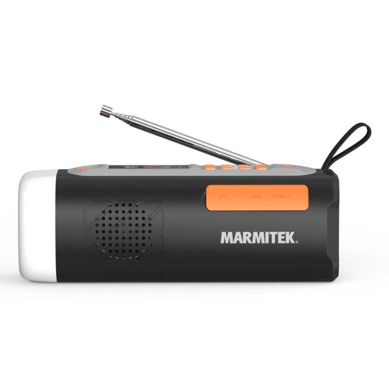 Marmitek RESQ 200 outdoor radio, Black