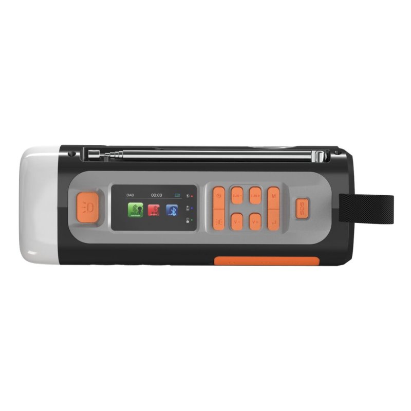 Marmitek RESQ 200 outdoor radio, Black