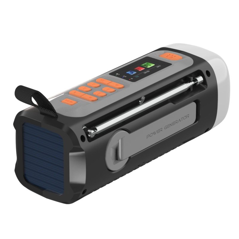 Marmitek RESQ 200 outdoor radio, Black