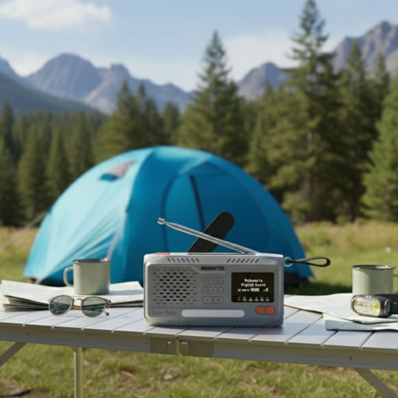 Marmitek RESQ 100 outdoor radio, Gray