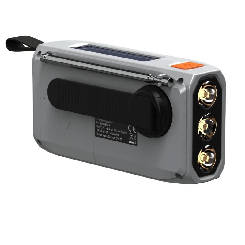 Marmitek RESQ 100 outdoor radio, Gray