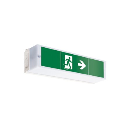 ESYLUX Notleuchte Wand/-Dec. SLA LEDi SC 3h EKW14m IP54 inkl Pikto. EN10017551