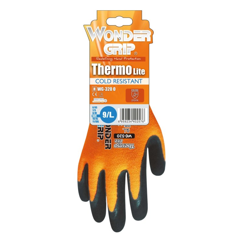 Wonder Grip Thermo Lite WG-320O M/8 Klteschutz Retail