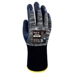 Wonder Grip WG-333 Workshop gloves Grey Cotton, Latex, Polyester 1 pc(s)