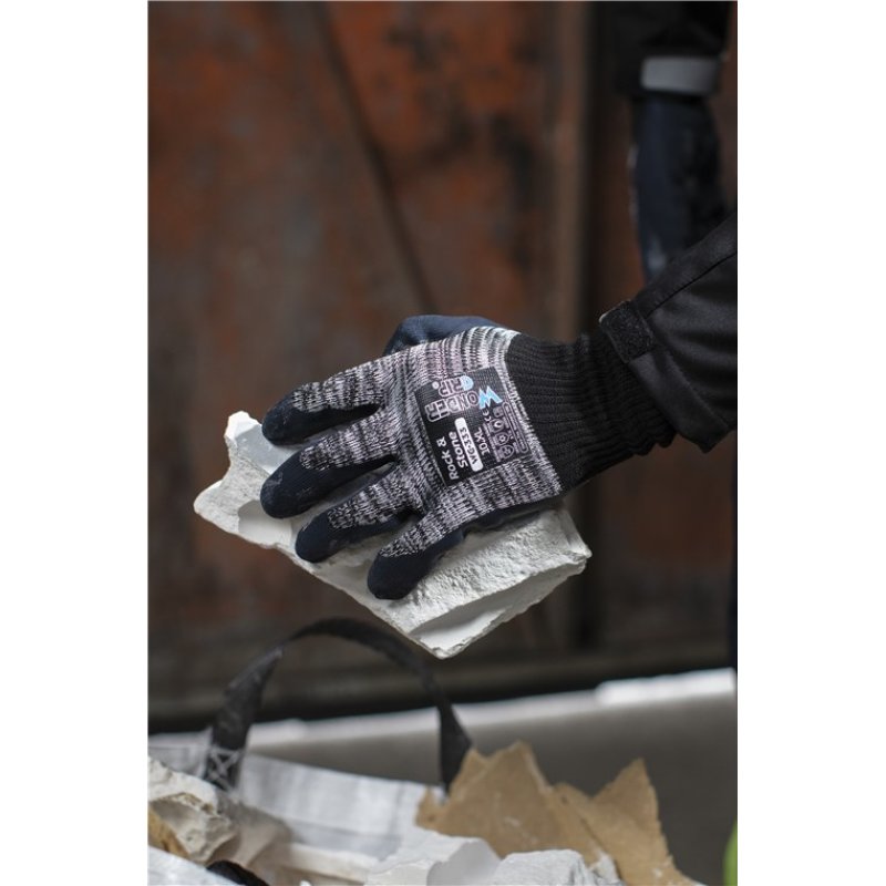 Wonder Grip WG-333 Workshop gloves Grey Cotton, Latex, Polyester 1 pc(s)