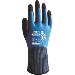 Wonder Grip WG-318 Gants d'atelier Bleu Latex, Nylon 1 pièce(s)