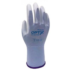 Wonder Grip OP-1300WB Opty Workshop gloves Grey Nylon, Polyurethane 1 pc(s)