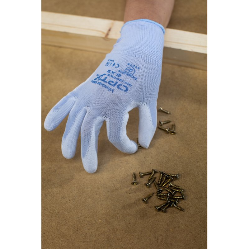 Wonder Grip OP-1300WB Opty Workshop gloves Grey Nylon, Polyurethane 1 pc(s)