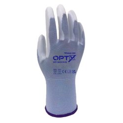 Wonder Grip OP-1300WB Gants d'atelier Bleu, Blanc Nylon, Polyuréthane 1 pièce(s)