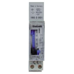THEB Zeitschaltuhr analog SYN160A 24H ohne Gangreserve 1TE 1K 96SE