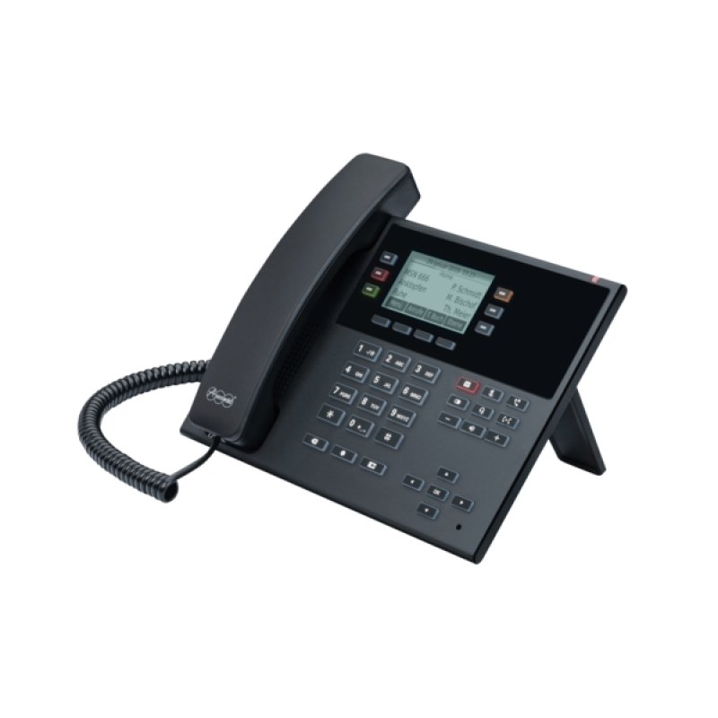 Auerswald COMfortel D-110 téléphone fixe Noir 3 lignes LCD