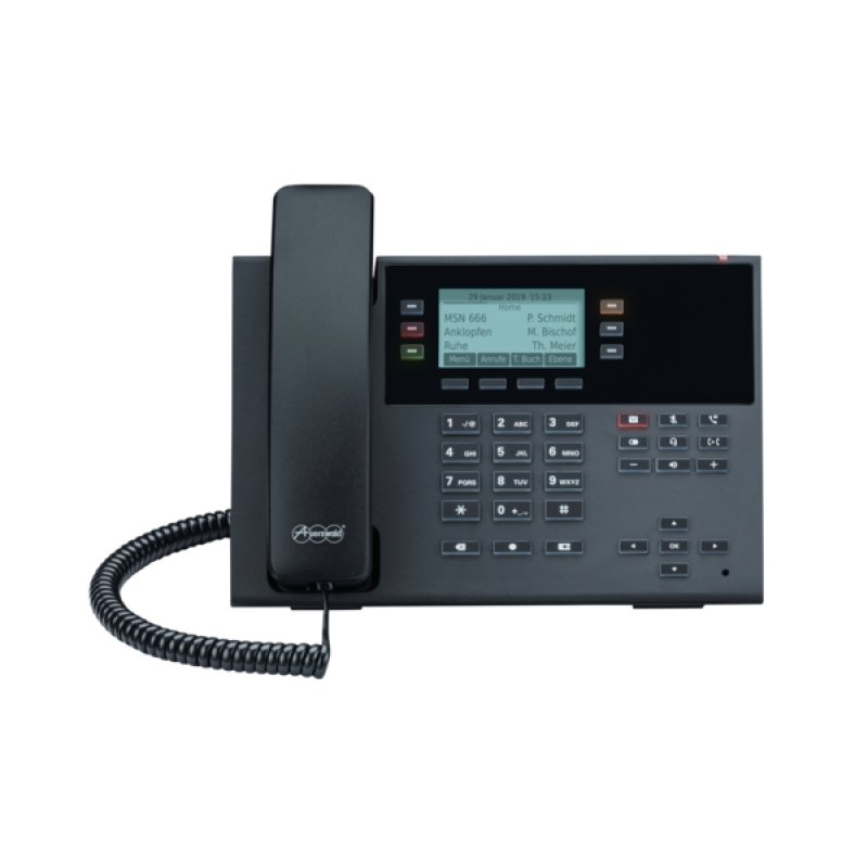 Auerswald COMfortel D-110 IP phone Black 3 lines LCD