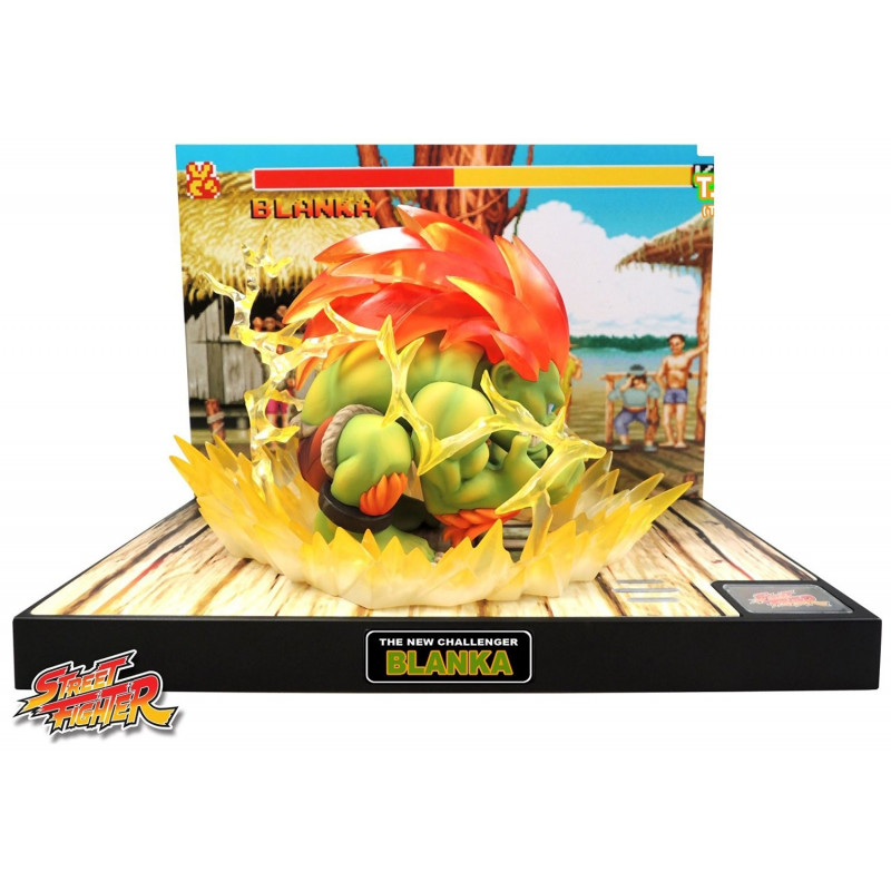 STREET FIGHTER - T.N.C-05 - BLANKA Figure + Diaporma LED