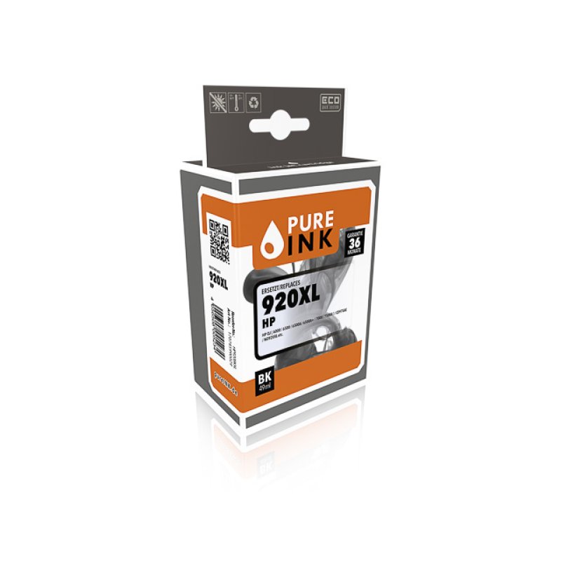 PURE 170745990029 HP 920XL OJ Schwarz