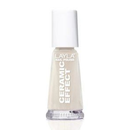 Layla Cosmetics Smalto Layla Ceramic Effect nail polish 10 ml Beige Gloss