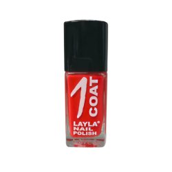Layla Cosmetics One Coat nail polish 17 ml Orange
