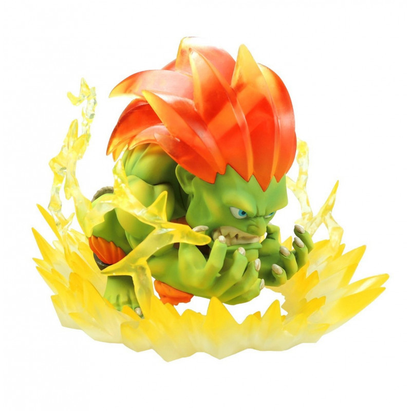 STREET FIGHTER - T.N.C-05 - BLANKA Figure + Diaporma LED