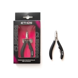 Ethos Clippers - Tronchese Nero Professionale Per Cuticole Cuticle nippers Acier inoxydable