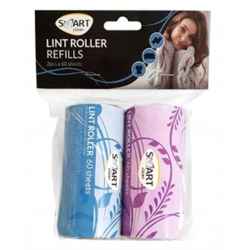 Smart Clean Roll of Disposable Cleaning Cloths 60L - Pack of 2