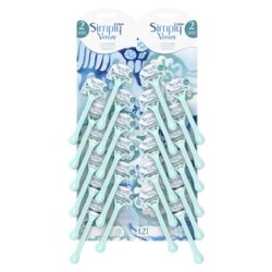 Gillette Venus 2 Women's Razor with 2 Blades - Pack of 24