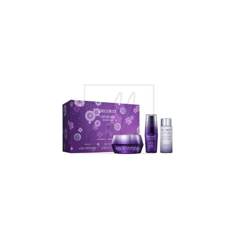 Decorte Liposome Cream Purple Ribbon Set