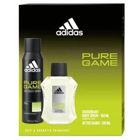 Adidas Pure Game Gift Set Aftershave 100ml and Deospray 150ml