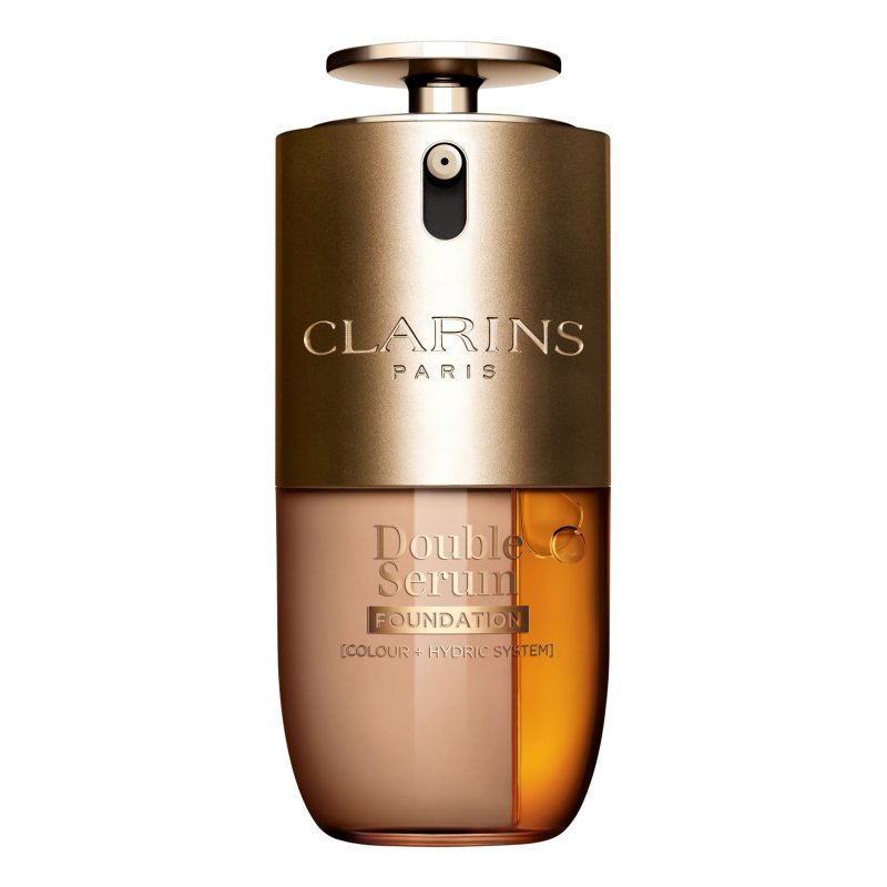 Clarins DOUBLE SERUM FOUNDATION - 2-in-1 hybrid foundation 30 ml Pump bottle liquid L6W