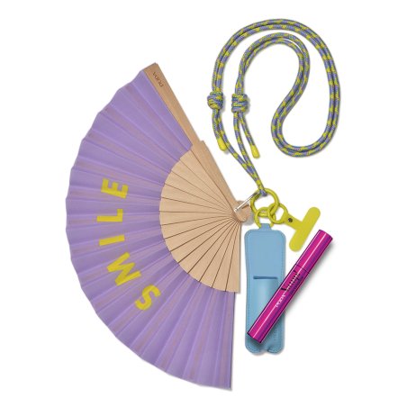 PUPA Milano 070080A002 coffret manucure et maquillage Bleu clair, Violet Aluminium, Elastane, Métal, Polyester,